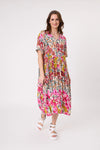 Marissa Dress - Garden Print - LEMON TREE Dress NZ LUMA