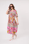 Marissa Dress - Garden Print - LEMON TREE Dress NZ LUMA