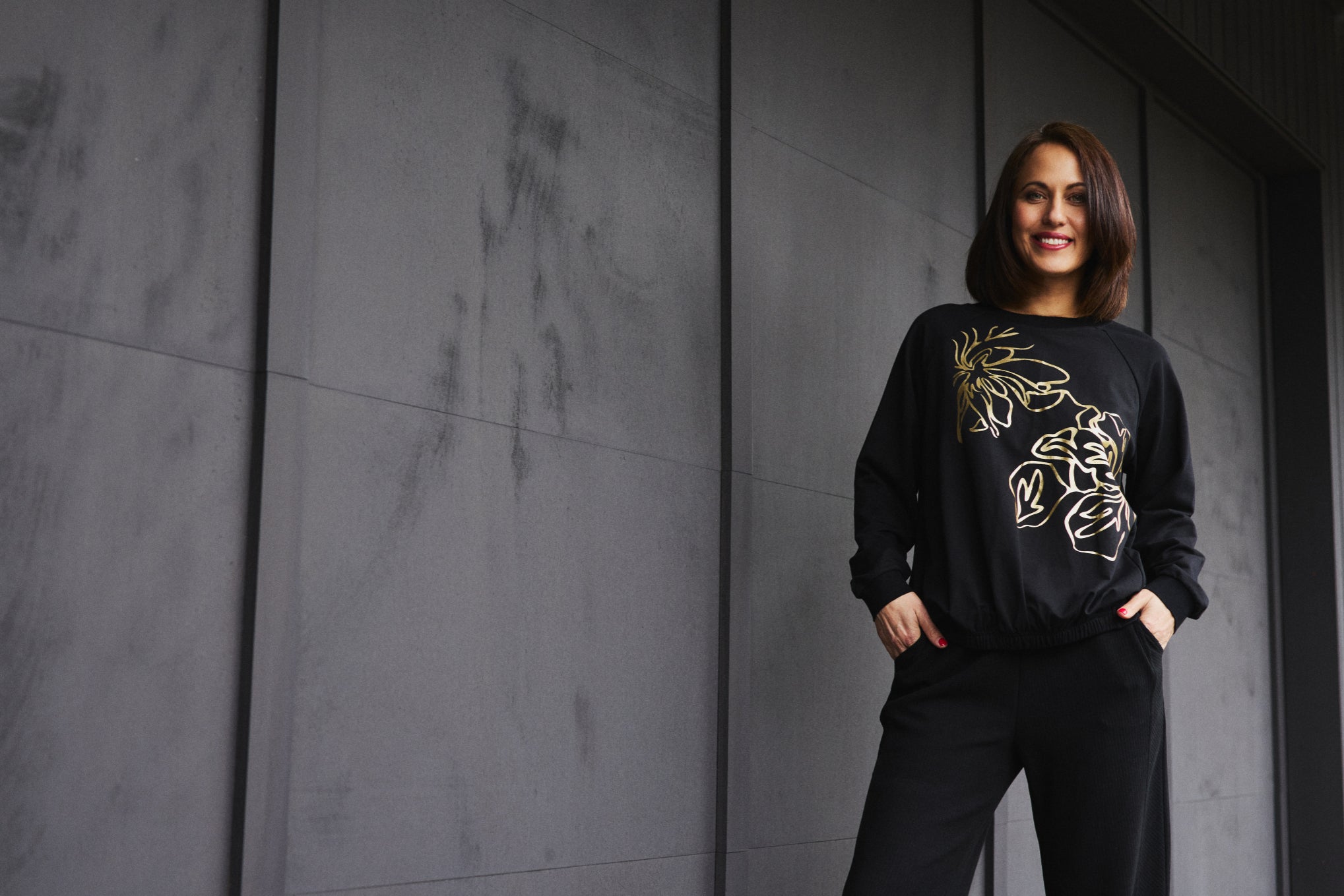 Marissa Jumper - Black - ZAFINA Top NZ LUMA