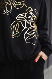 Marissa Jumper - Black - ZAFINA Top NZ LUMA