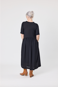 Marja Dress - Black - LEMON TREE Dress NZ LUMA