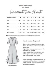 Marja Dress - Black - LEMON TREE Dress NZ LUMA