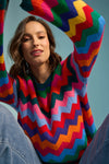 Marrakesh Jumper - Rainbow - HAVEN TOPS NZ LUMA