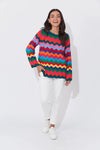 Marrakesh Jumper - Rainbow - HAVEN TOPS NZ LUMA