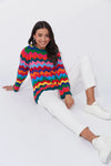 Marrakesh Jumper - Rainbow - HAVEN TOPS NZ LUMA