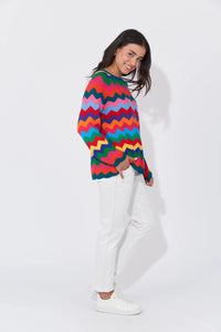 Marrakesh Jumper - Rainbow - HAVEN TOPS NZ LUMA