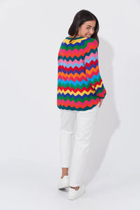 Marrakesh Jumper - Rainbow - HAVEN TOPS NZ LUMA