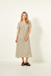 Marta Dress - Sand - LEMON TREE Dress NZ LUMA