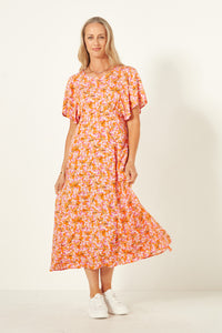 Mavis Dress - Tulips - LEMON TREE Dress NZ LUMA