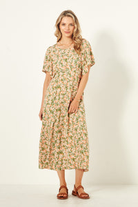 Mavis Dress - Tulips - LEMON TREE Dress NZ LUMA