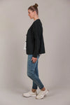 Merano Crop Cardigan - Char - EB&IVE