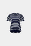 Mia Top - Navy Stripe - LEMON TREE Top NZ LUMA