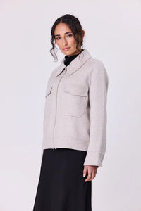 Ness Wool Jacket - NAVY & CO Jacket NZ LUMA