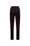 Narrow Leg F/L Pinwale Cord Pant w Fly - Mulberry - VASSALLI Pant NZ LUMA