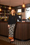 Nickie Long Sleeve Top -Black - PING PONG Top NZ LUMA