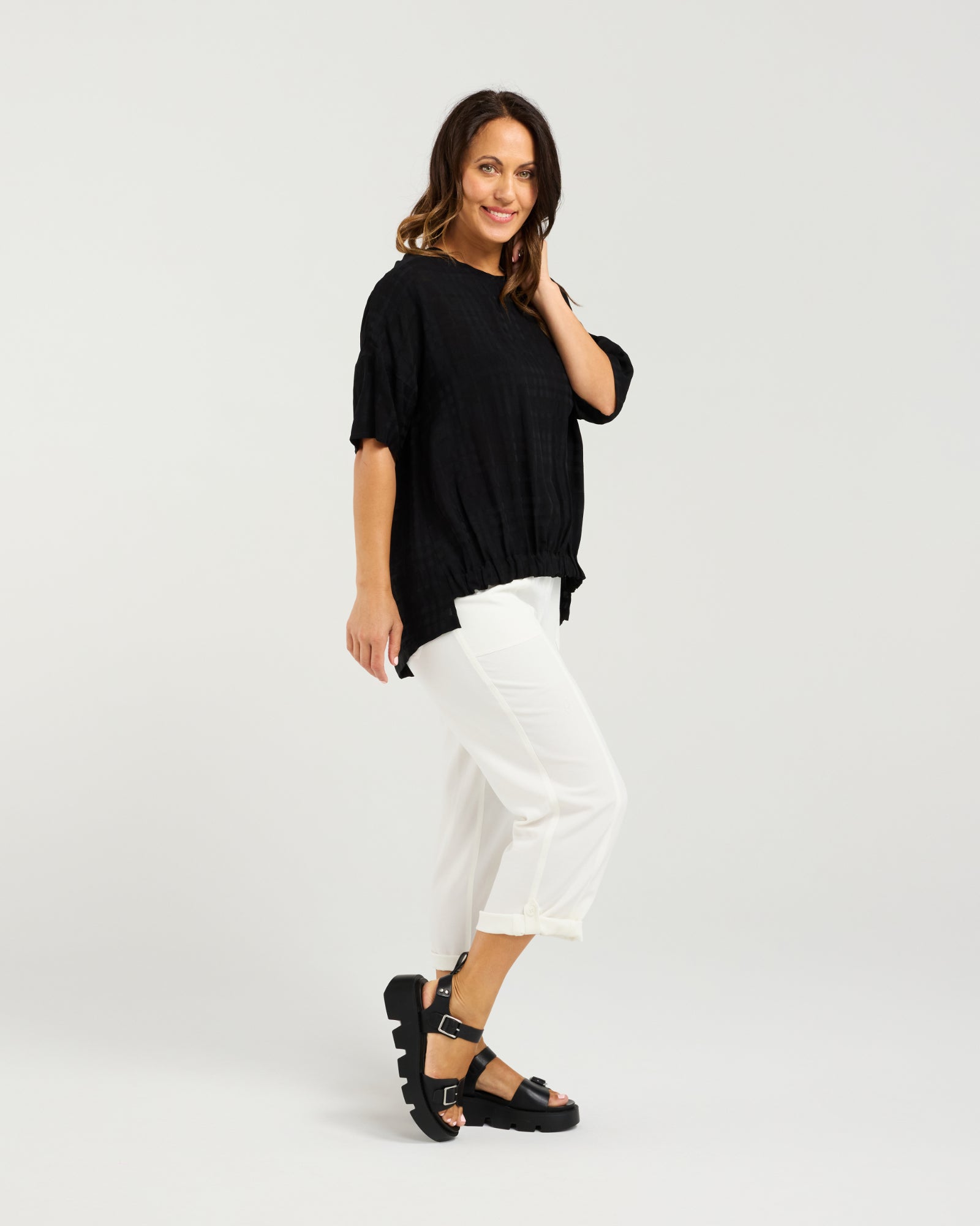 Nikita Top - Black - SEDUCE Top NZ LUMA