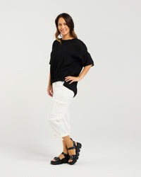 Nikita Top - Black - SEDUCE Top NZ LUMA