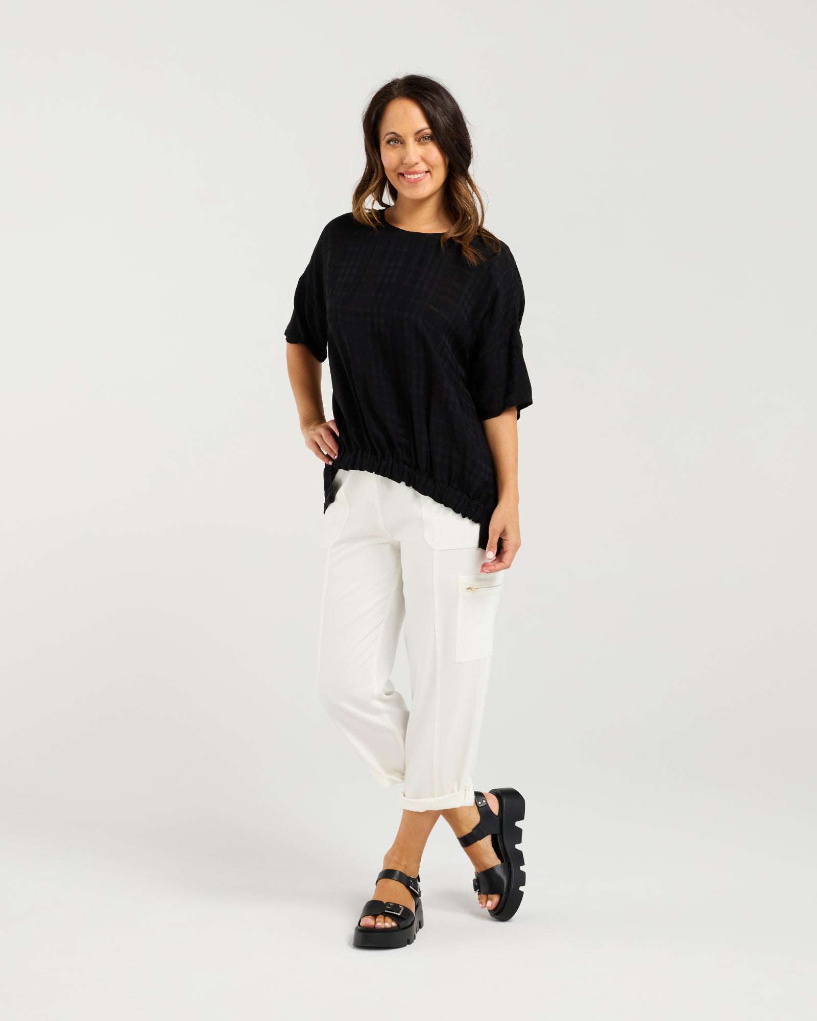 Nikita Top - Black - SEDUCE Top NZ LUMA