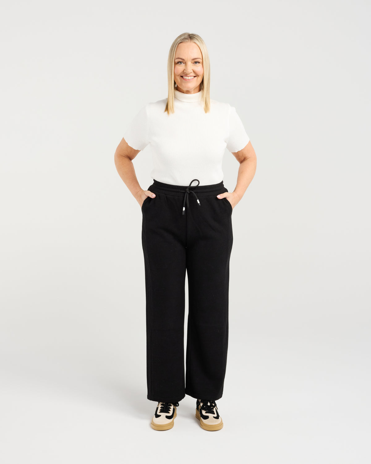 Nova Pant - Black - ZAFINA Pant NZ LUMA