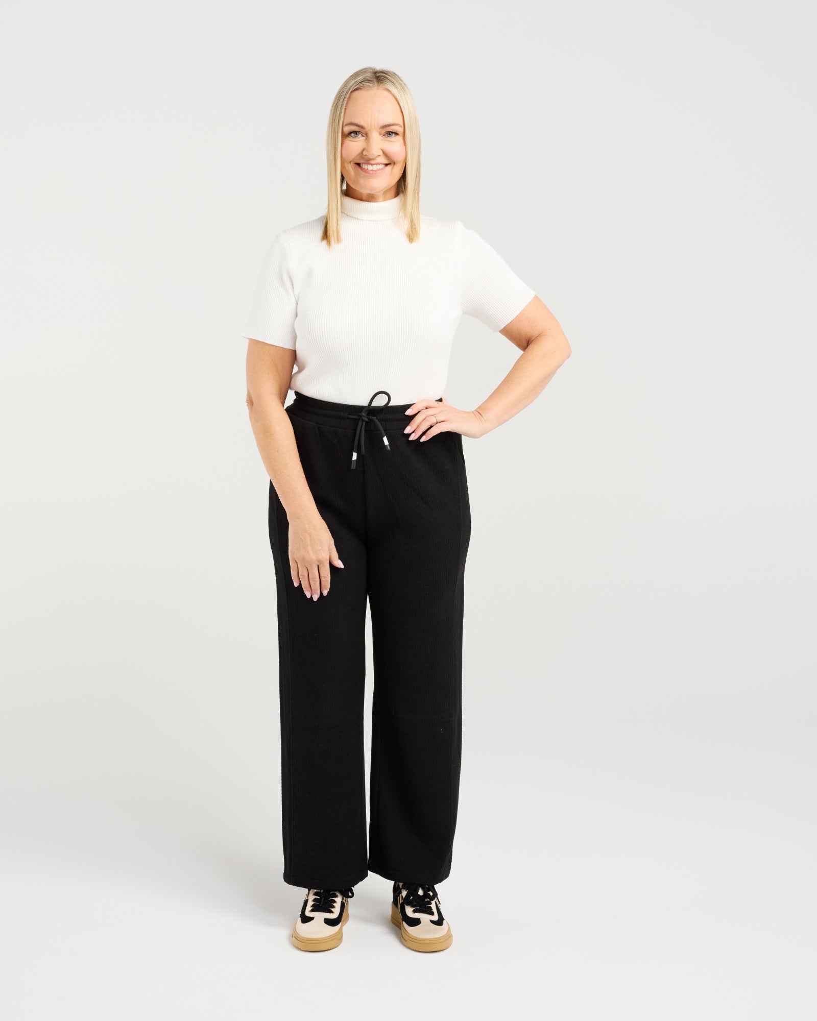 Nova Pant - Black - ZAFINA Pant NZ LUMA
