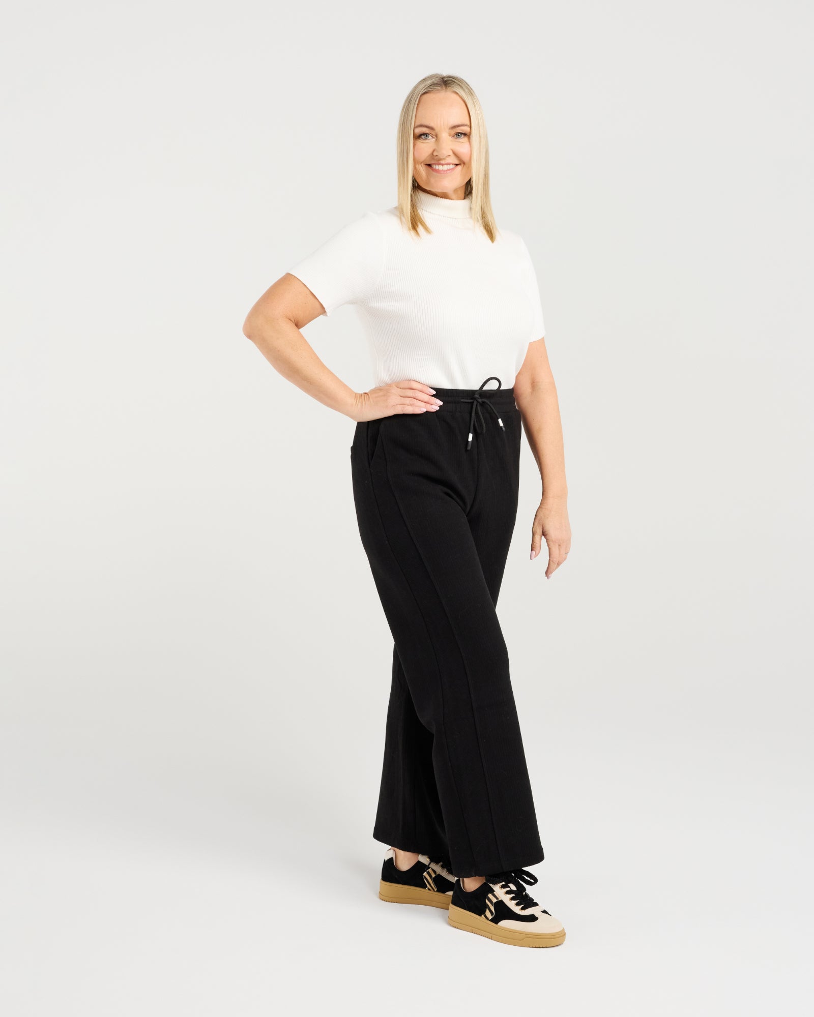 Nova Pant - Black - ZAFINA Pant NZ LUMA