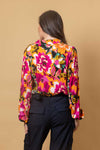 Nova Shirt - Orange Floral - CHARLO