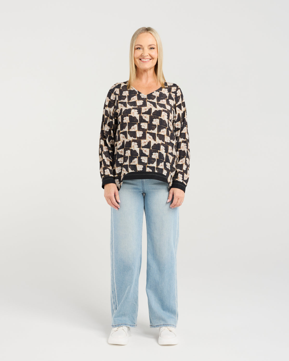 Nova Top - Golden Grid - SEDUCE Top NZ LUMA