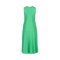 Plain Long Sleeveless Dress - Clover - VASSALLI Dress NZ LUMA