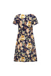 Printed Lightweight Fitted Dress - Freya - VASSALLI Dress NZ LUMA