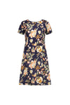 Printed Lightweight Fitted Dress - Freya - VASSALLI Dress NZ LUMA