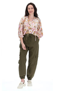 Quinn Floral Top - CHARLO Top NZ LUMA