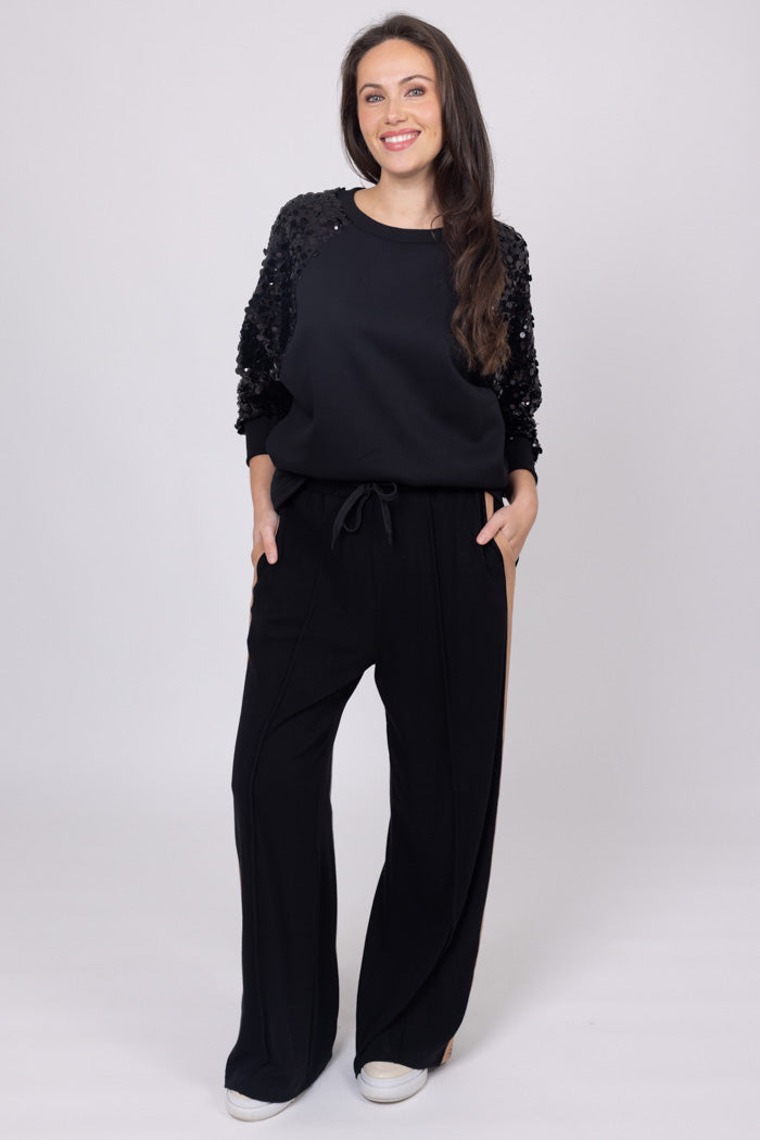 Rachel Pant - Black - CHARLO Pant NZ LUMA