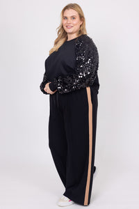 Rachel Pant - Black - CHARLO Pant NZ LUMA