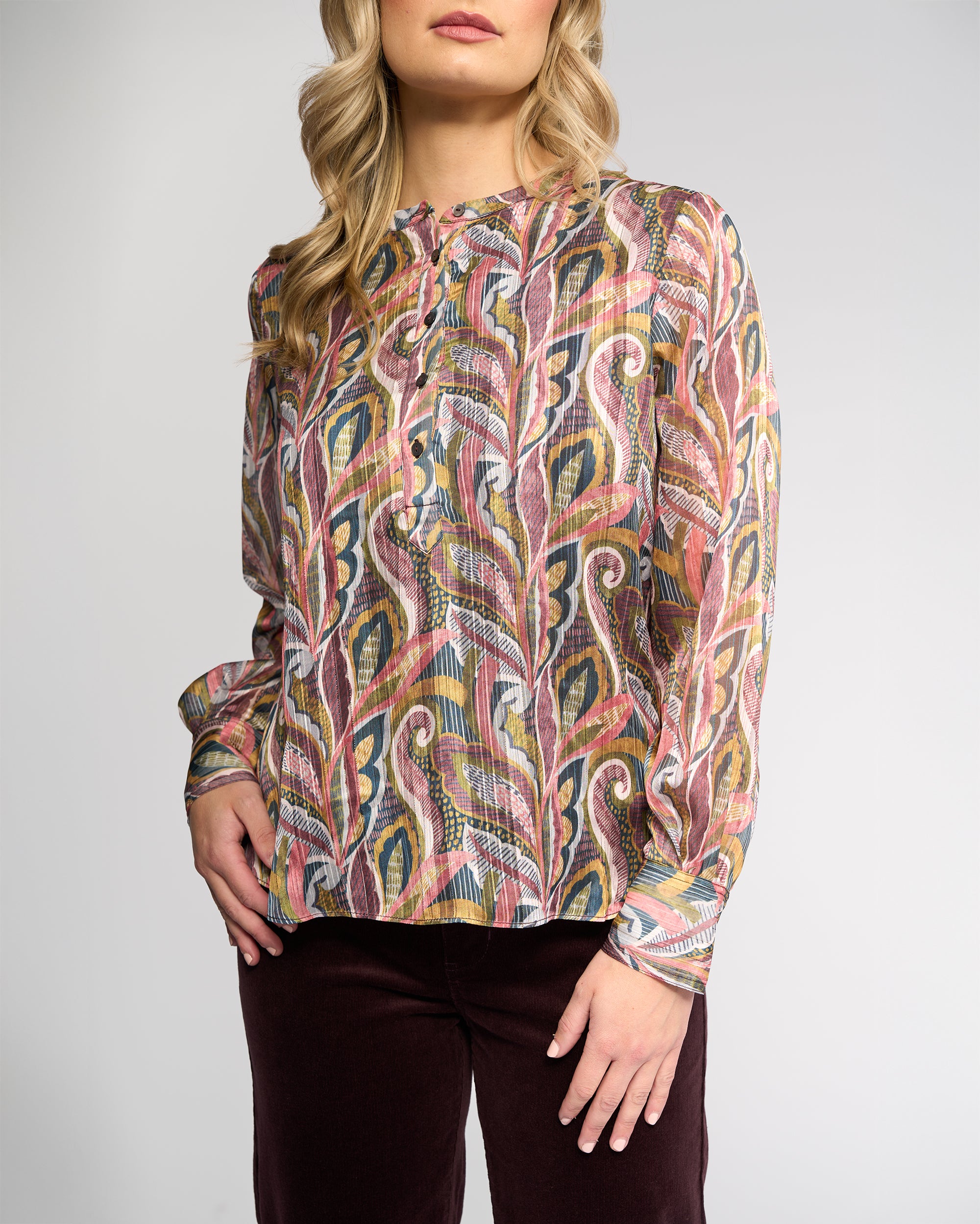 Rhythm Top - Sable - VASSALLI Top NZ LUMA