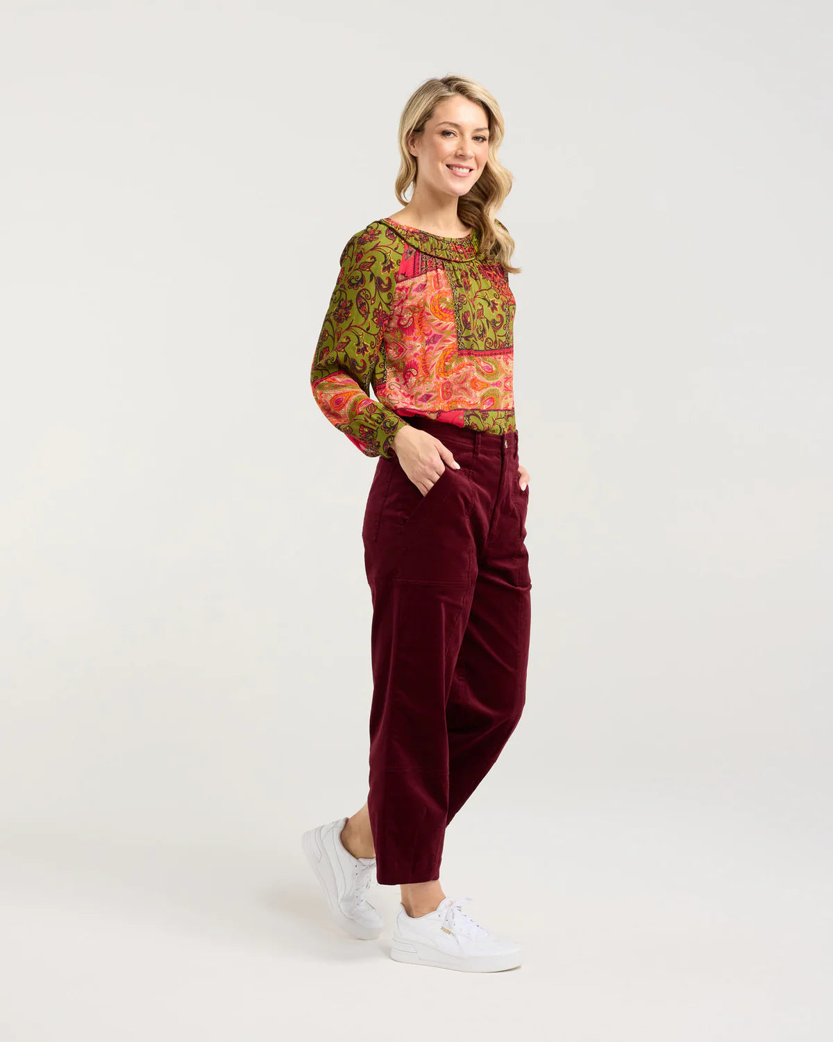 Roxy Baby Cod Barrel Leg Pant - BLACKSTONE Jacket NZ LUMA