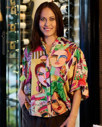 SEDUCE - Lani Blouse - Portrait TOPS NZ LUMA