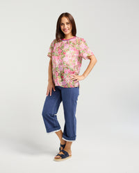 SEDUCE - Lina Top - Neon Meadow TOPS NZ LUMA