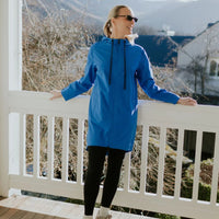MOKE - Georgie Packable Rain Coat - Dazzling Blue