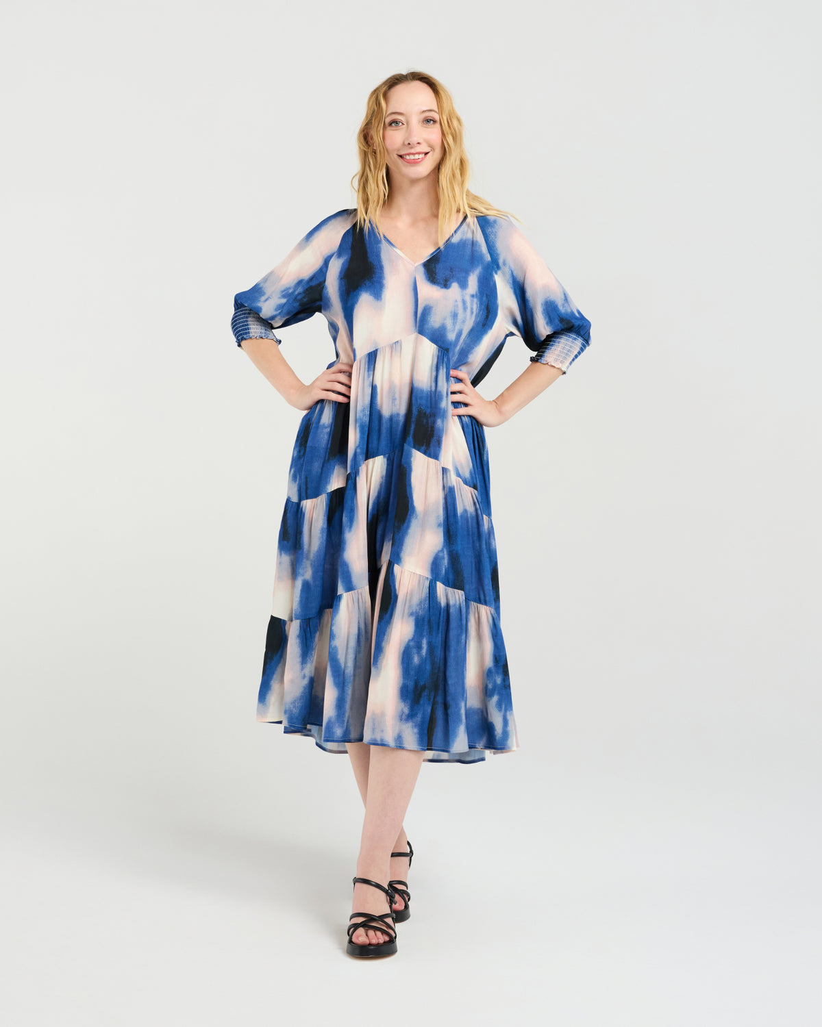 Sabrina Dress - Celeste - ZAFINA Dress NZ LUMA