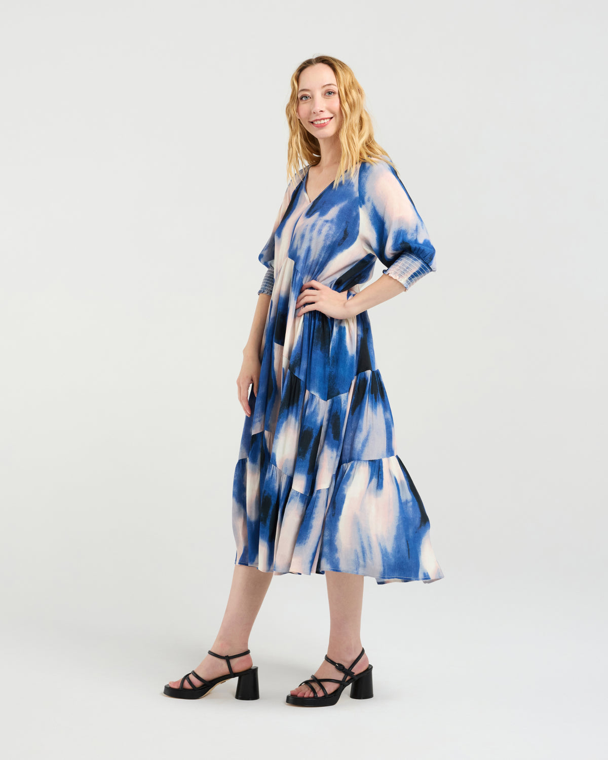 Sabrina Dress - Celeste - ZAFINA Dress NZ LUMA