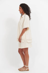 Santos Shirt - Bisque - HAVEN TOPS NZ LUMA