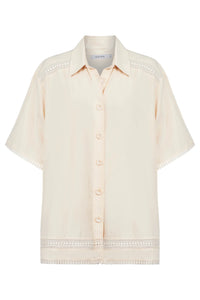 Santos Shirt - Bisque - HAVEN TOPS NZ LUMA