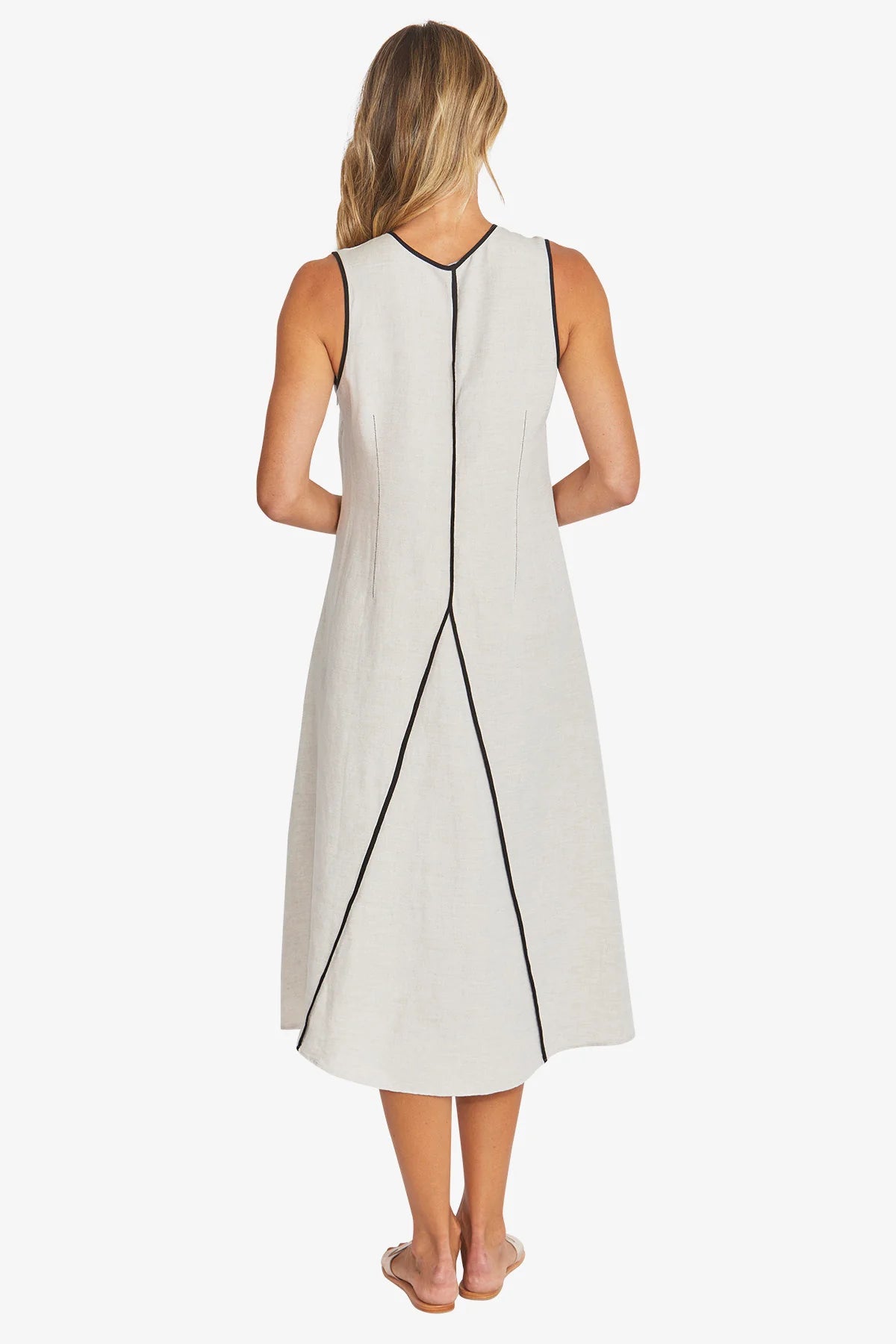 Sarah Dress - Raffia - PING PONG Dress NZ LUMA