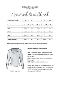 Self Love Top - Black - LEMON TREE Top NZ LUMA