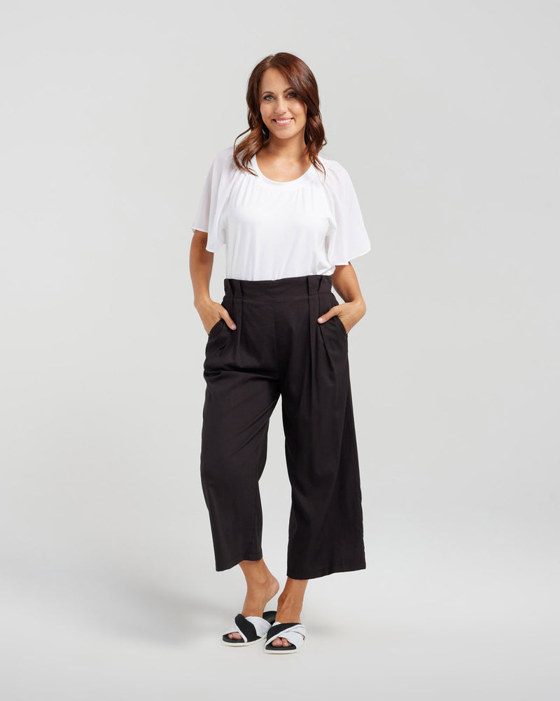 Shannon Pant - Black - SEDUCE Pant 10 16 20 14 12 18 8 NZ LUMA