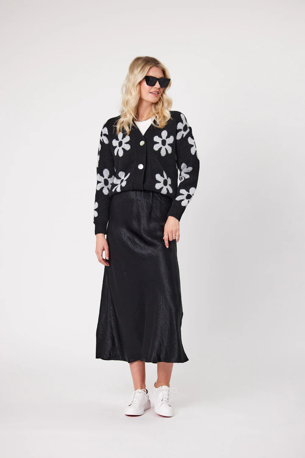 Sharon Skirt Black - LEMON TREE Skirt NZ LUMA