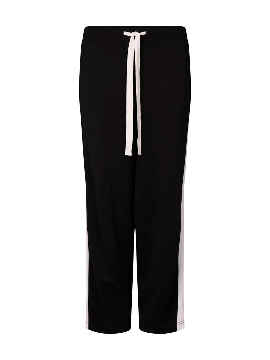Side Stripe Ponte Jogger - Black - MARCO POLO Pant NZ LUMA