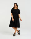 Sienna Dress - Black - ZAFINA Dress NZ LUMA