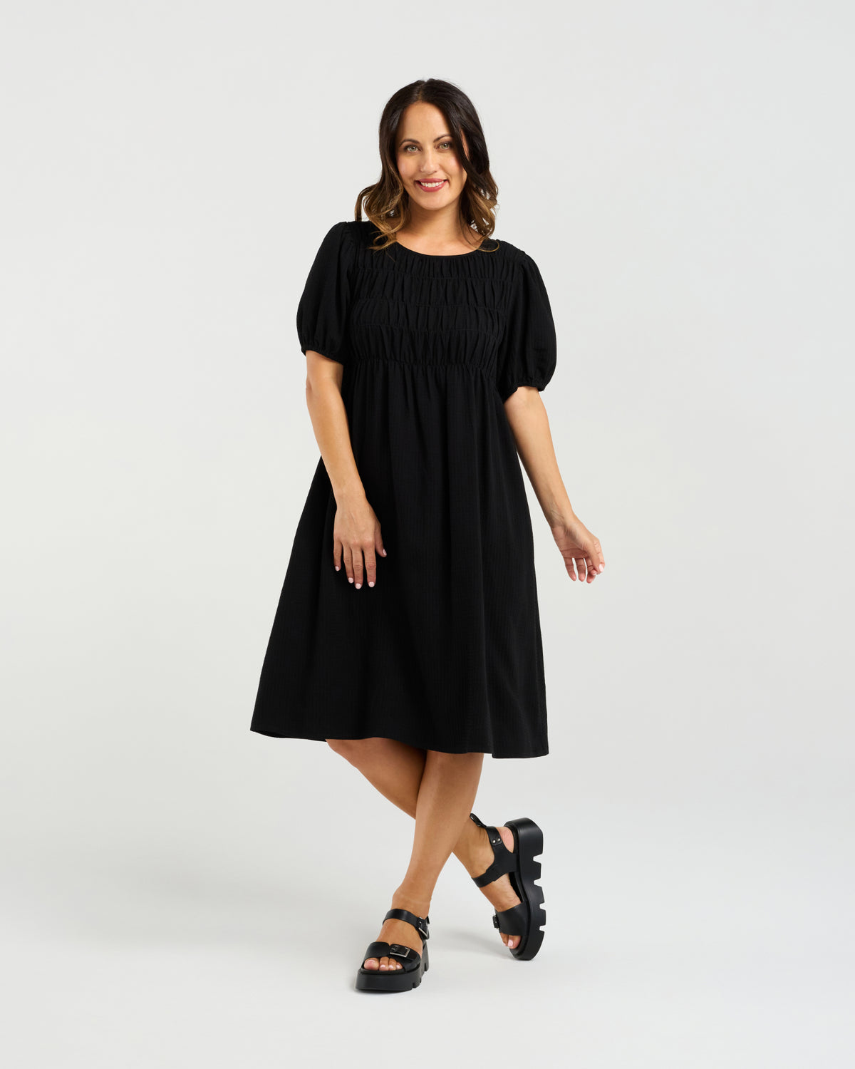 Sienna Dress - Black - ZAFINA Dress NZ LUMA