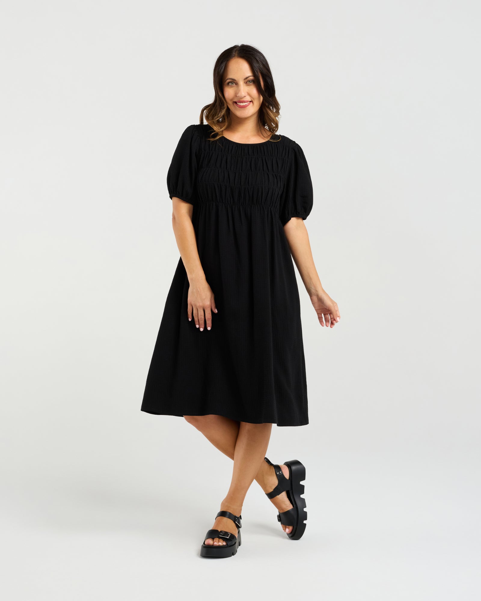 Sienna Dress - Black - ZAFINA Dress NZ LUMA
